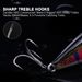 TREHOOK 3pcs 5cm 5g Sinking Minnow Lure Set Jerkbait Wobblers For Pike Bass Trout Fishing Tackle_desvips.com