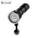Cross-Border New Product Manufacturer Wholesale Multi-Color Auxiliary Photography Fill Light Diving Flashlight Blue_desvips.com
