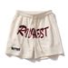 Men’s Clothing Men's Shorts With Letters For Summer Workwear Trendy Terry Casual Outerwear Loose Trendy Brand Shorts For Beach_desvips.com