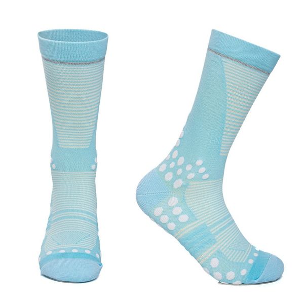 Honghao Quick-Dry Odor-Resistant Wear-Resistant Anti-Pilling Cycling Riding Night Running Glow Cool Trendy Socks_desvips.com