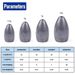 Texas Free Group Bullet Head Fishing Anti-Hook Bottom Lead Sinker Lure Accessories_desvips.com