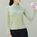 Professional Sports Jacket Women's Autumn Winter Running And Cycling Fitness Suit Long Sleeved Zipper Stand Up Collar_desvips.com
