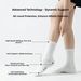 Spring Summer Lightweight Breathable Boat Socks Slip off Seamless Invisible mid Calf Casual Print Durable Mesh Sports & Outdoor Accessories_desvips.com