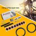 Bicycle Glue Kit Patch Pry Bar Plastic Boxed Road Mountain Bike Cycling Tire Repair Tool_desvips.com