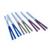 Cross-Border High Carbon Steel Unsharpened CSGO Butterfly Practice Outdoor Training Colorful Folding Throw Knife_desvips.com