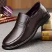 Genuine Handmade Loafers Slip On Business Casual Classic Soft Leather Hombre Breathable Men Shoes Flat 240801_desvips.com