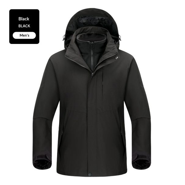 001 Outdoor 3-in-1 Set For Men And Women, Tech Waterproof, Windproof, Constant Temperature, Fashionable, Wear-resistant,_desvips.com