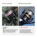 Chidao Spinning Reel - Dense Line Winding, Zero Clearance, Metal Body, Long Cast Rotary Inlet Fishing Reel For Lure Fishing_desvips.com