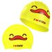 Children's Unisex Cartoon Silicone Non-Tightening Swim Cap Printed Fashion High Elastic Training Swimming Supplies_desvips.com