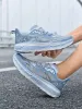ONKE Couple Style Mesh Sneakers 2026 Autumn New Breathable Shock Absorption Soft Sole Hollow Casual Running Shoes, Free_desvips.com