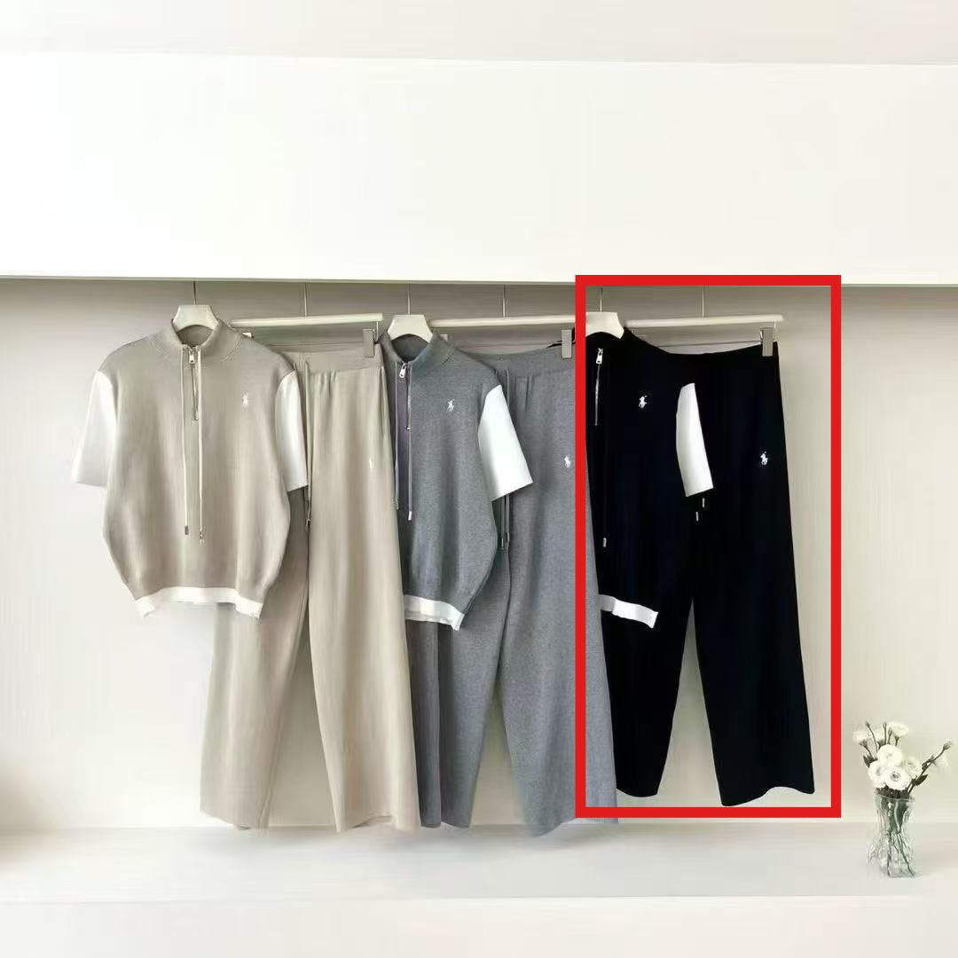 Slimming Age-Reducing Top And Pants Set Knitted Women 2025 Summer New High Quality_desvips.com