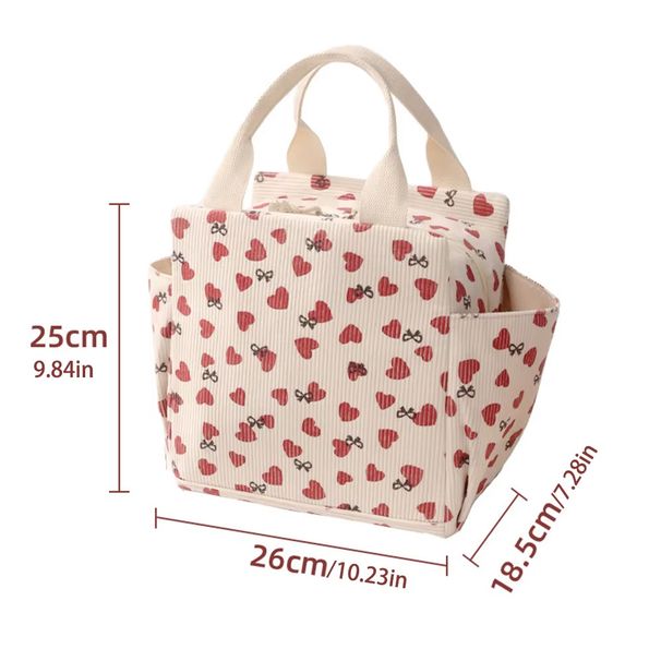 This Lunch Bag, Insulated Lunch Box, Reusable Leak-proof Large Refrigerated Handbag Is Suitable For Both Men And Women. A-DH_desvips.com