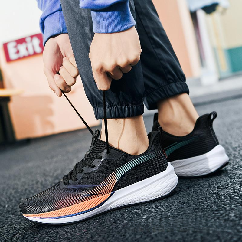 Running shoes summer men's shoes soft bottom shock absorption students spring and fall breathable sports shoes_desvips.com