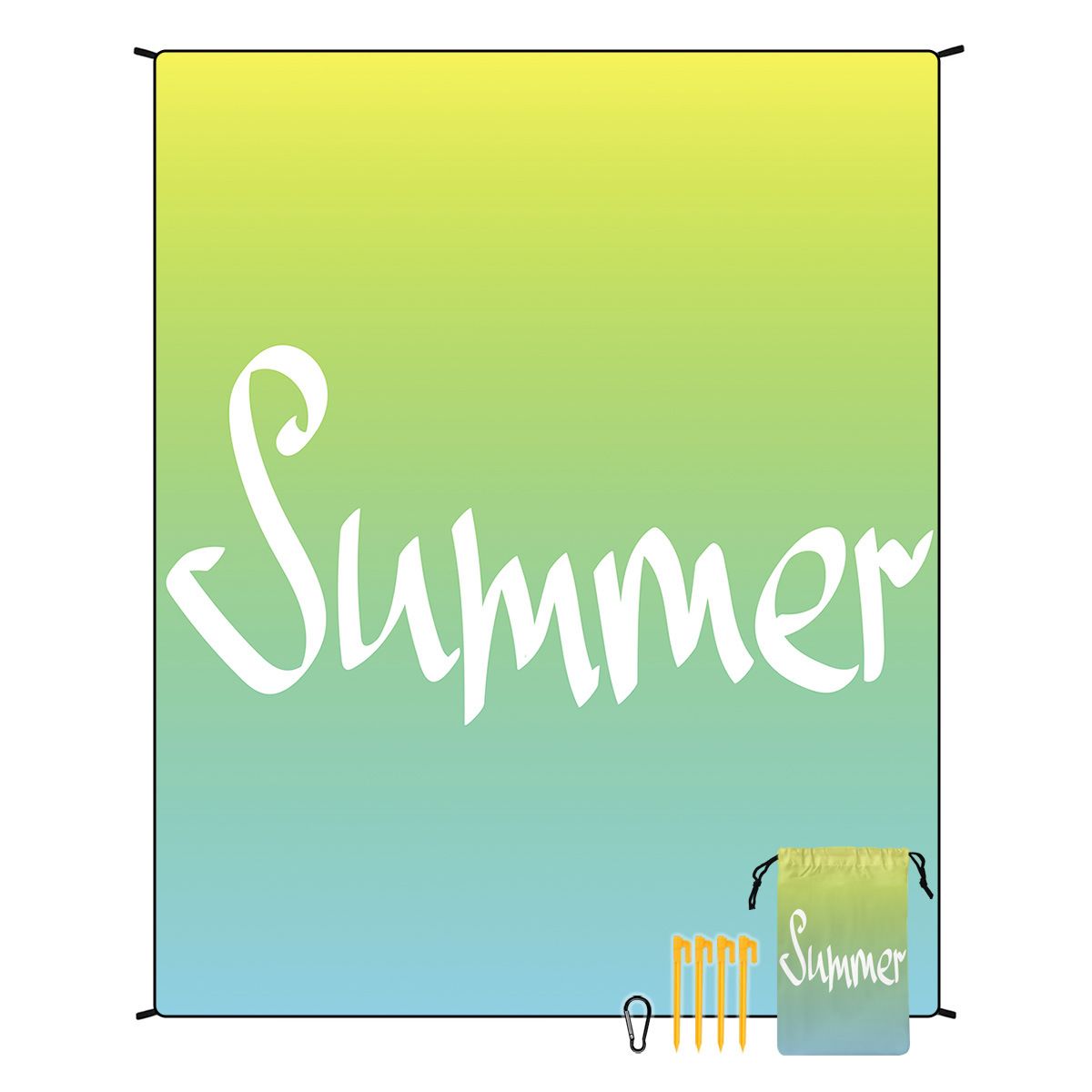 Swimming Towels Customized Portable Foldable Polyester Camping Outdoor Moisture Proof Picnic Mat_desvips.com