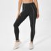 LazyZoom Color-Block Eco-Friendly Fabric Slimming High-Waist Yoga Outfit For Women Tight-Fitting Versatile Fitness Sports Set_desvips.com