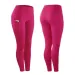 Women's Fashion Waist High Elastic Sports Running Yoga Bottom Nine Point Pants_desvips.com
