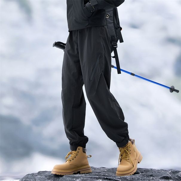 001 Men's New Loose Outdoor Cargo Spring Autumn American Paratrooper Sports Casual Pants_desvips.com