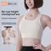 Xinyu Clothing Non-Cup Integrated High-Strength Shockproof Yoga Vest Outer Wear Running Sports Bra For Women_desvips.com