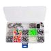 35-piece, 339-piece, 389-piece Set, Hollow Lure Sinkers, Bullet Lead For Sea Fishing, Crank Hook Stopper Beads_desvips.com