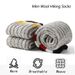 3 Pairs Merino Wool Men's Autumn Winter Thicken Leg Warm Outdoor Sports Hiking Riding Fashion Striped Mid-calf Socks_desvips.com