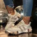 Vintage Rhinestone Fashion Shoe Height Increasing Handmade Running Woman Comfortable Sports Breathable Casual College_desvips.com