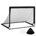 Portable Oxford Cloth Soccer Goal For Kids - Foldable & Detachable Mini Football Net With Carry Bag_desvips.com