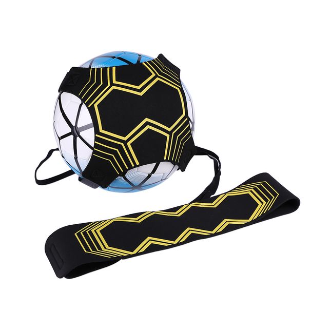 Football Kick Trainer Adjustable Soccer Training Elastic Belt Solo Soccer Ball Juggle Bag Auxiliary Football Training Equipment_desvips.com