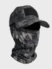 Camouflage With Face Shield Tactical Baseball Cap Outdoor Hiking Climbing Fishing Sun Protection Visor Sports Hat_desvips.com