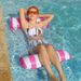 New Water Deck Chair Striped Two-tube Inflatable Hammock Inflatable Water Floating Row Adult Floating Bed_desvips.com