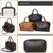 Travel Duffle Genuine Leather Single Shoulder Tote Large Weekend Messenger Bag_desvips.com