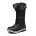 Ski Boots Large Size High Top Leggings Flat Soled Warm Snow Boots To Protect Against Cold_desvips.com