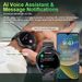 LAXASFIT Bluetooth Calling Fitness Tracking Music Playback Health Monitoring Men And Women 2025 New Smartwatch_desvips.com