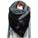 Autumn Winter European American Hot Sale Versatile Thickened Simple Warm Shawl Christmas Fashion Outfit D Printed Scarf_desvips.com