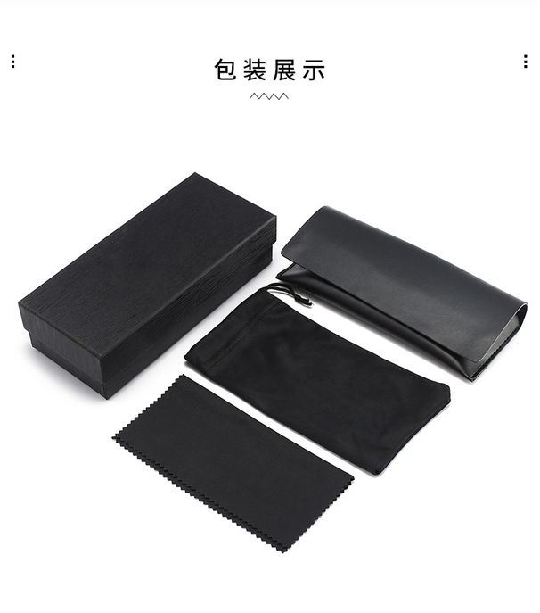 Premium Rules Leather Original Sunglasses Protective Glasses Special Box_desvips.com