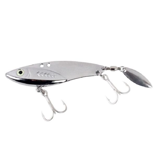 1pc 5g–30g VIB Lure Specialized For Freshwater Black Bass Perch And Blackhead - Triple Hook Spinner Metal Lure Fishing Tackle_desvips.com