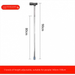 Travel Mobility Elderly Folding Portable Walking Stick Stool Non-Slip Lightweight Trekking Pole Multi-Functional Other_desvips.com