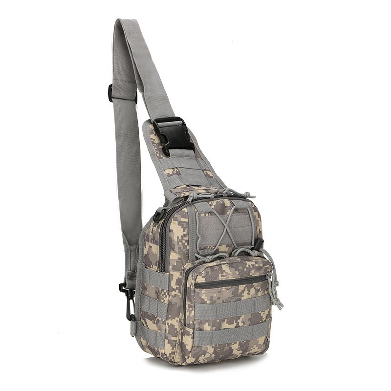 Men's Canvas Cycling Shoulder Military Enthusiast Tactical Small Chest Outdoor Sports Hiking Portable Crossbody Bag_desvips.com