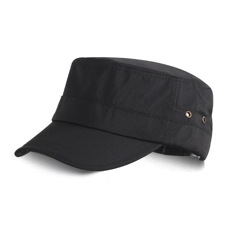 Men's Quick-Dry Baseball Cap - UPF 50+ Sun Protection Flat Top Hat (Lightweight & Breathable For Outdoor Sports)_desvips.com