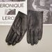 Men's Imported Sheepskin Thin Single Leather Unlined Full Mesh Design Summer Breathable Driving Gloves_desvips.com