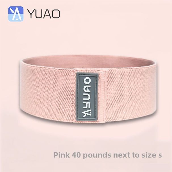 Squat Anti-Slip Hip Circle Elastic Yoga Exercise Strength Training Fitness Resistance Band_desvips.com
