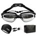 Swimming Eyewear Men's Swimming Goggles Waterproof And Swimming Goggles Men's Professional Diving Goggles Men's And Women's Swimming Cap Set Equipment_desvips.com