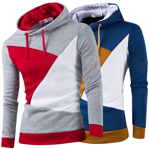 Men's Clothing supply pullover contrast color sweatshirt_desvips.com