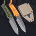 Outdoor Fixed Blade Knife With Full Tang, K-Sheath, High Hardness Stainless Steel, Camping Survival Tool, Portable Utility Knife_desvips.com