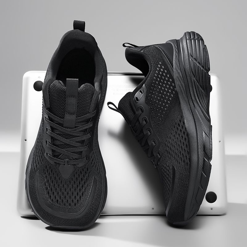 Fashion Wide Toe Mens Running Plus Size Casual Sneakers Mesh Breathable Befoot Shoes Zero Soles Non-Slip Sports_desvips.com