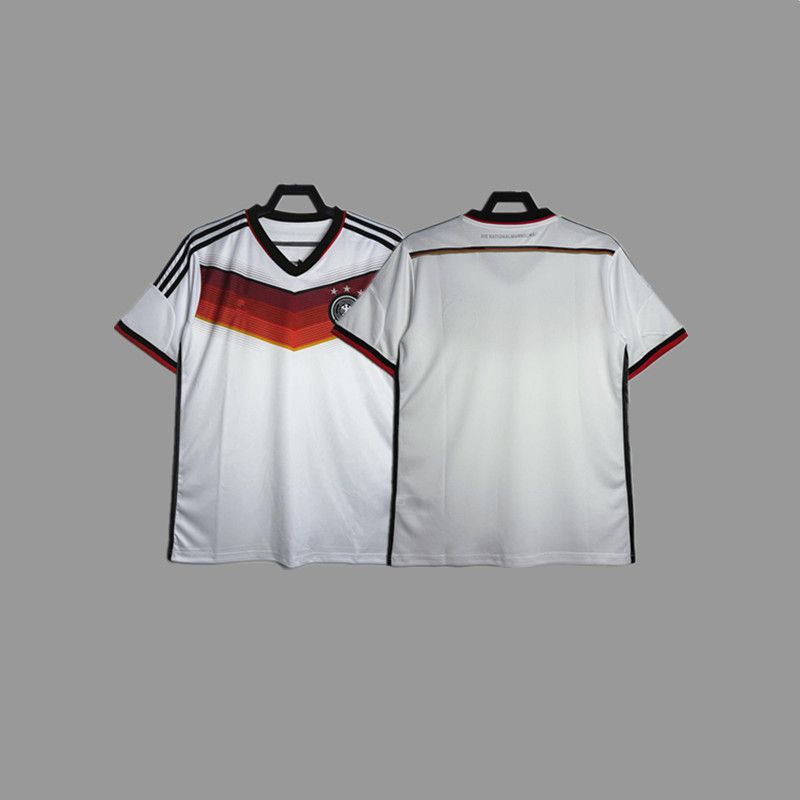 German Retro Football Shirt Classic Klose Kroos Müller Ram Künig Götze Long Short Sleeve Jersey_desvips.com