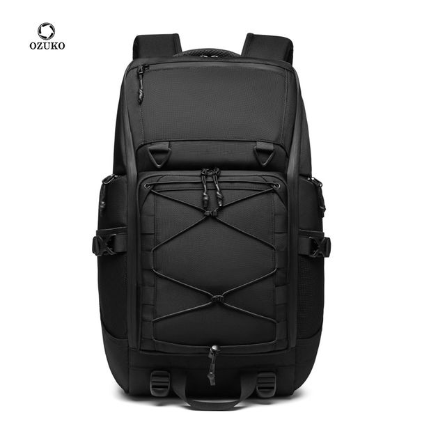 NOKOMETA Travel Men's Large Capacity Waterproof Outdoor Mountaineering Computer Backpack Camouflage Commuter School Bag_desvips.com