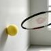Professional Badminton Practice Tool: T-ball Hitting And Rebound Device, High-density Ball For Wall Training_desvips.com