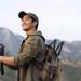 Outdoor Shock Absorption Three-Section Telescopic Hiking Lightweight Non-Slip Stainless Steel Climbing Self-Defense_desvips.com