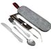Stainless Steel Knife, Fork, Spoon, Chopsticks Set Outdoor Picnic Portable Tableware Spoon, Chopstick Straw Storage Bag_desvips.com