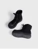 Stylish Comfortable Spring Autumn Loafers Women Man Chunky Heel Round Toe Lace Up Vintage Designer Casual Gothic Shoes_desvips.com